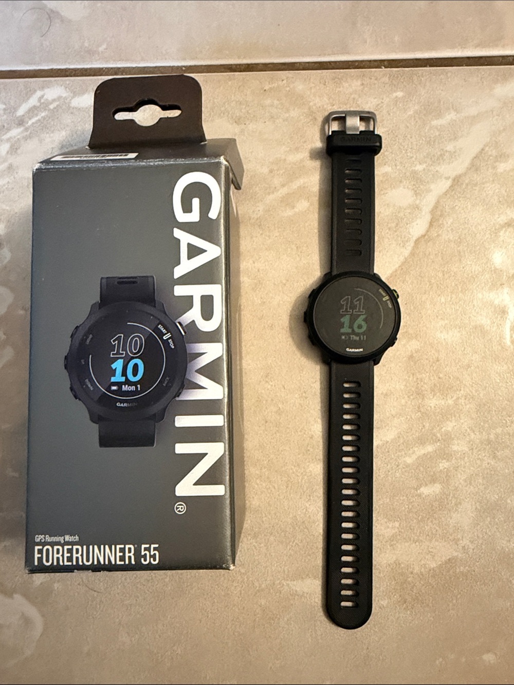 Garmin Forerunner 55 Black Fitness GPS Watch